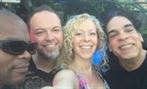 Amanda Rose Band with Josh Gordon and Amanda Rose in centre. -Facebook