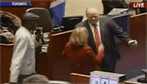 Ford & Nunziata dancing in chambers -screen capture