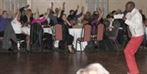 Jay Douglas fires up crowd at George Olliver's anniversary, 130421 -Gary 17