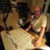 Steve Clarke in the Mix 88.1 studio -Facebook