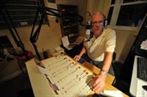 Steve Clarke in the Mix 88.1 studio -Facebook