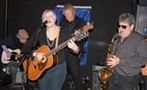 Clela Errington with guitarist Les Hoffman, Dave McManus on bass and George Baumann -Gary 17