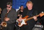 Sax man Baumann & bassist McManus at The Cat -Gary 17
