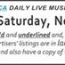 151114Sa Saturday, November 14, 2021