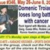 Domenic Troiano loses long battle with cancer -from tonite 346, May 26-June 8, 2005