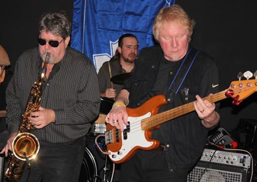 George Baumann on sax & Dave McManus on bass -GARY 17