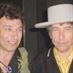 Paul James & Bob Dylan after a concert a few years ago -FACEBOOK