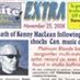 Death of Kenny MacLean reported in to-nite Nov. 25, 2008