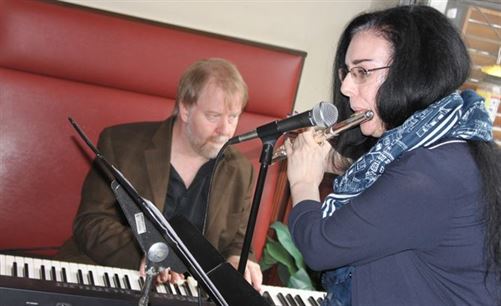 Peter Hill & Lisa Particelli @ Morgan's -GARY 17