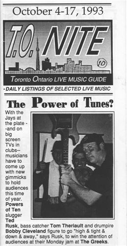 to-nite 010, October 04-17, 1993, Cover part, Ted Rusk & Powers of Ten